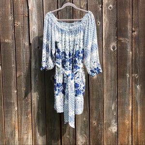 Anthropologie Off the Shoulder Romper Clemente
